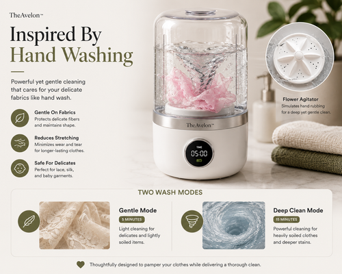 TheAvelon™ Mini Portable Washing Machine