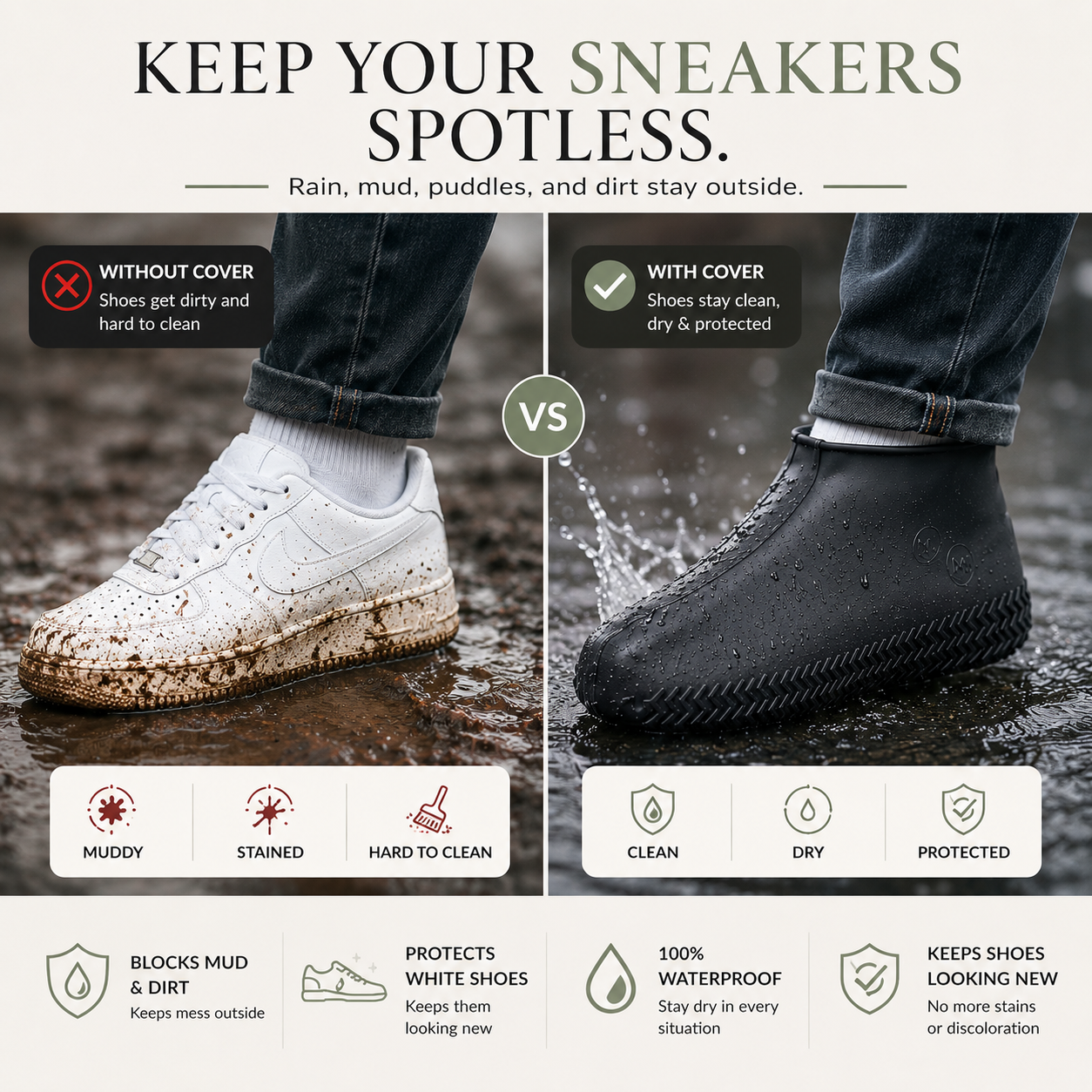 TheAvelon™ RainGuard Shoe Covers