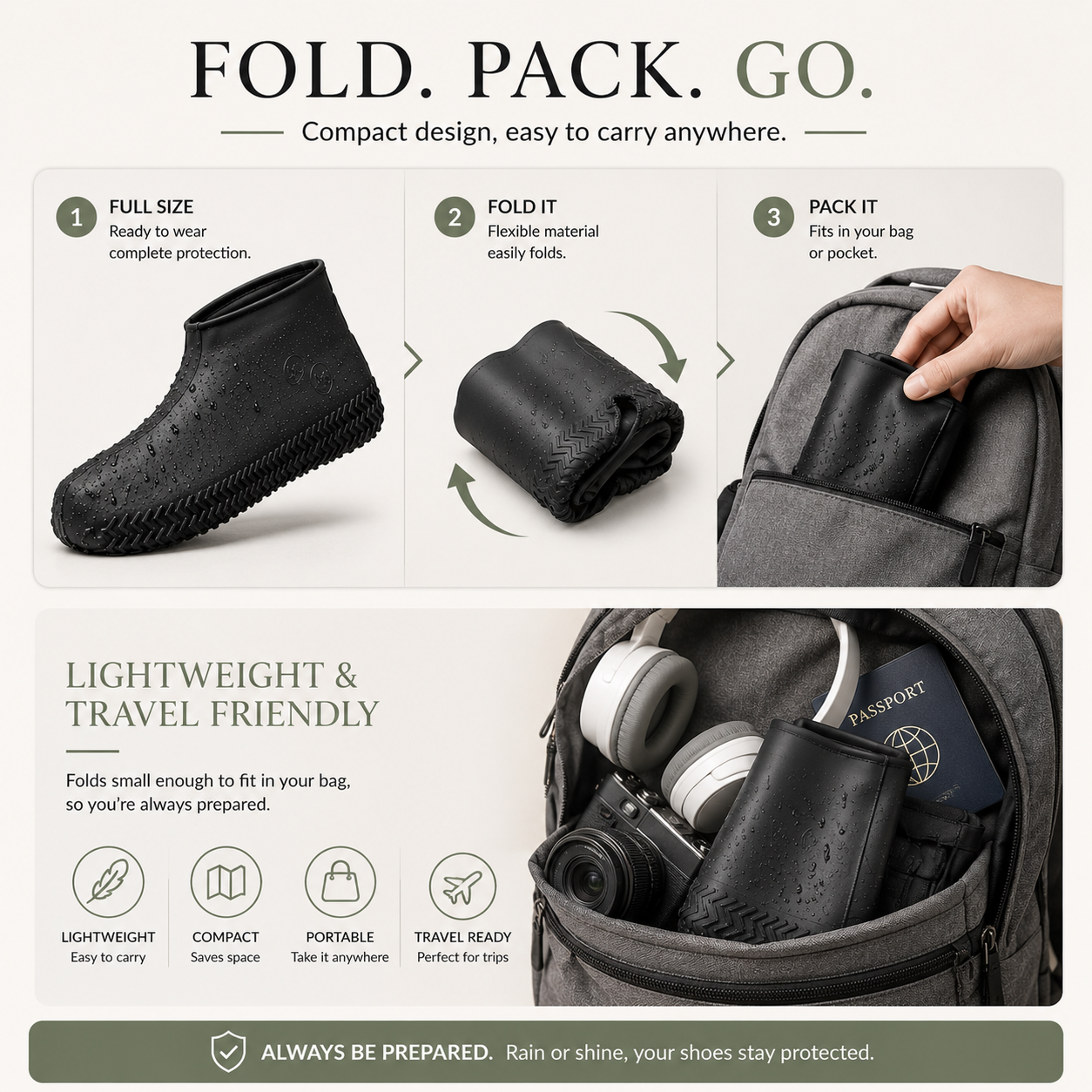 TheAvelon™ RainGuard Shoe Covers