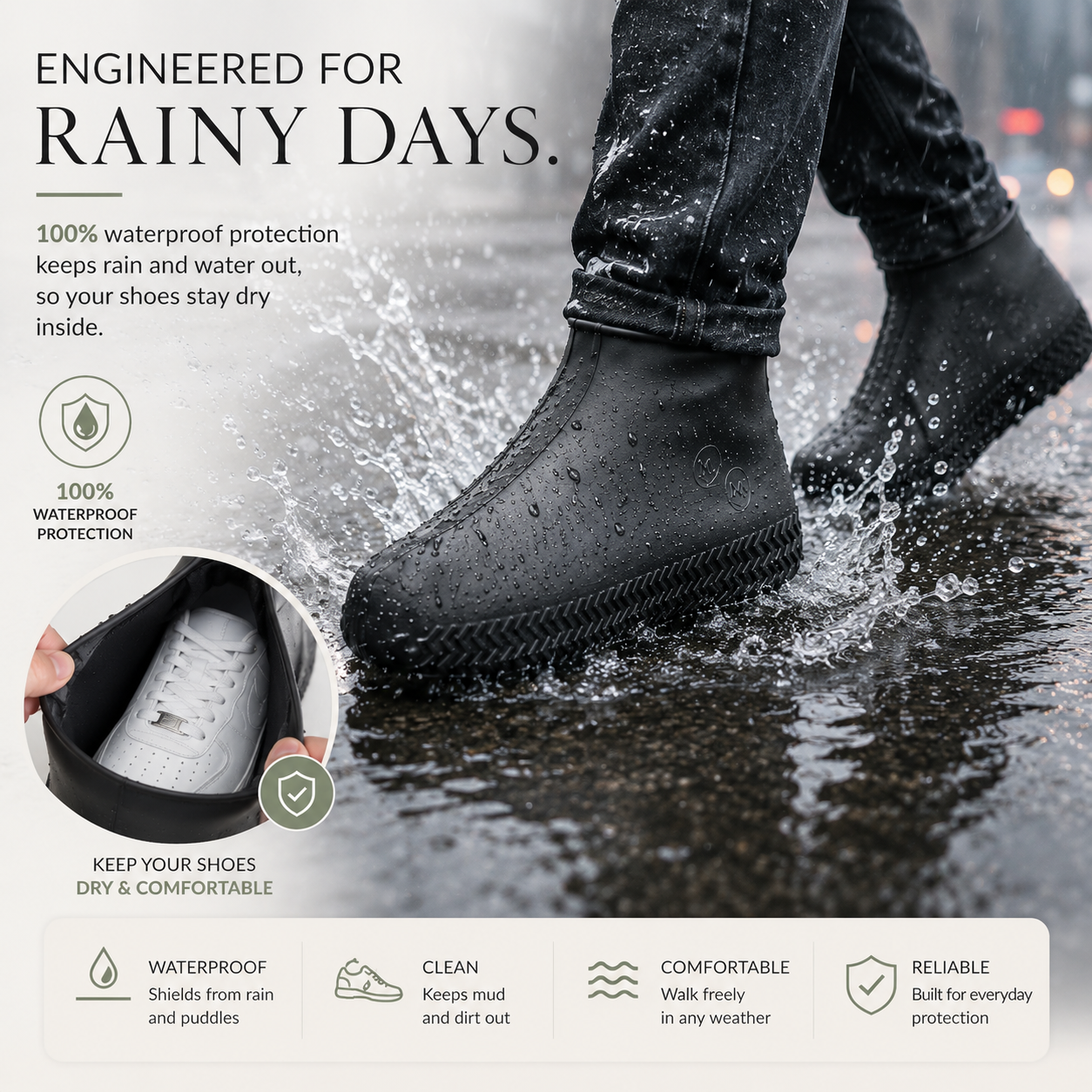 TheAvelon™ RainGuard Shoe Covers