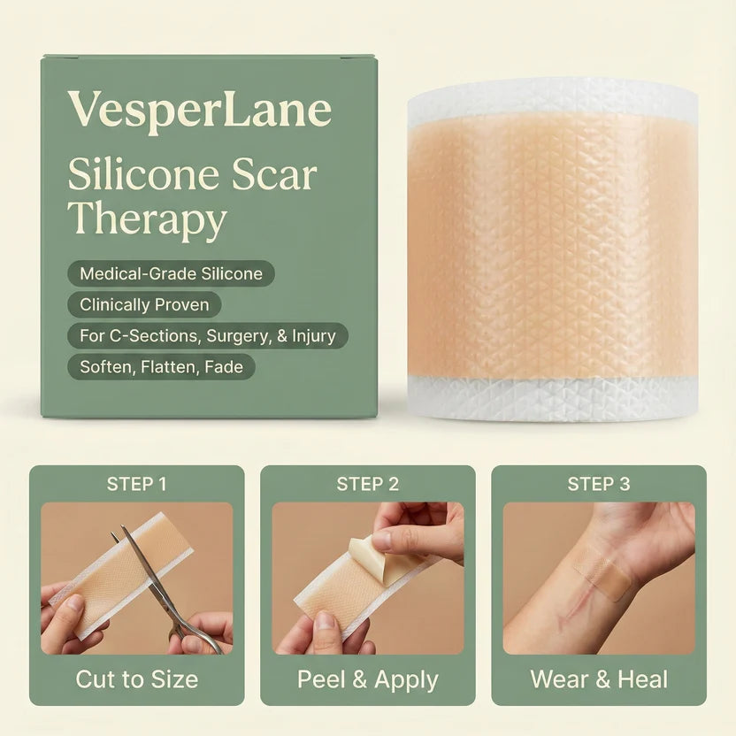 TheAvelon™ Medical-Grade Silicone Scar Therapy Roll